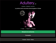 Tablet Screenshot of adultery.ch